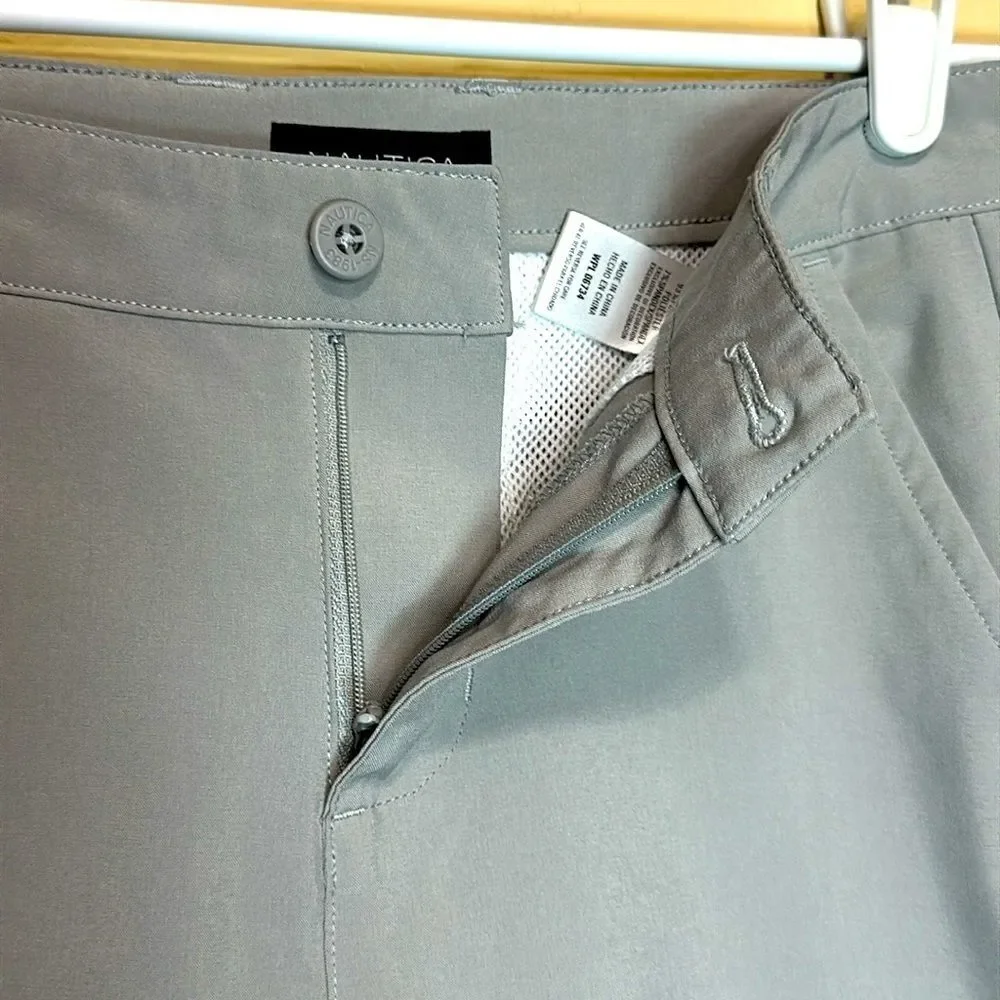 Nautica Boys Performance Bermuda Shorts Gray Size 12 Coastal Golf Resort